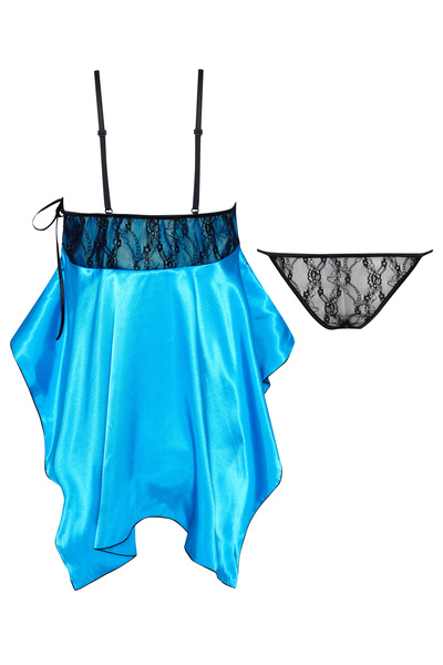 Julieta chemise turquoise