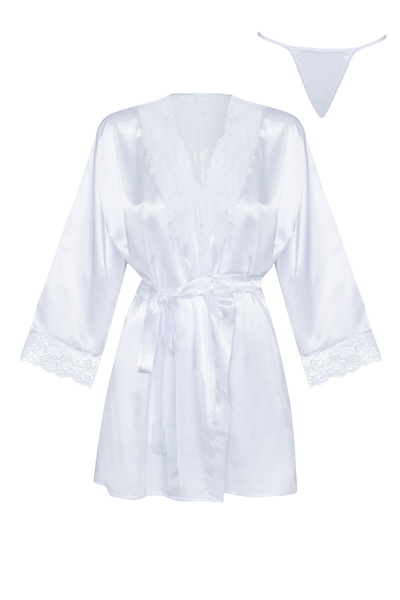 Sherie peignoir white